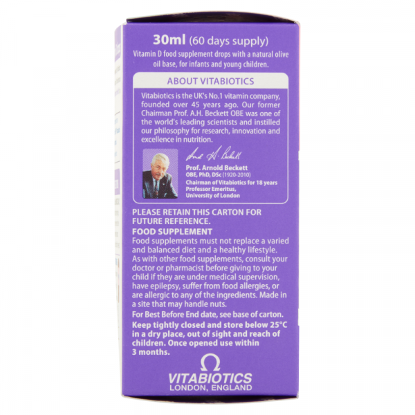 Wellbaby Vitamin D Drops 30ml