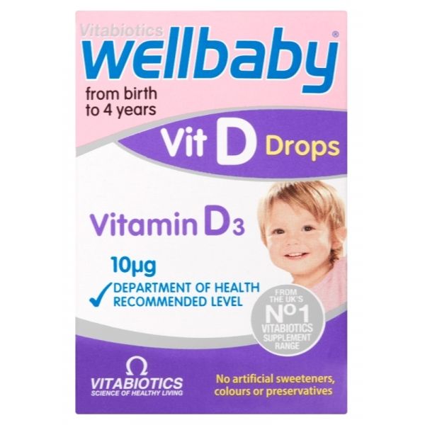 Wellbaby Vitamin D Drops 30ml