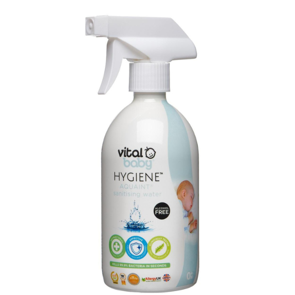 Aquaint Anti-Bacterial Sanitising Water 500ml