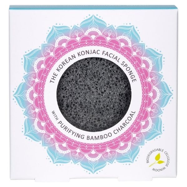 THE MANDALA CHARCOAL FACE SPONGE