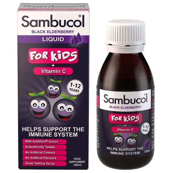 Black Elderberry Liquid For Kids 120ml