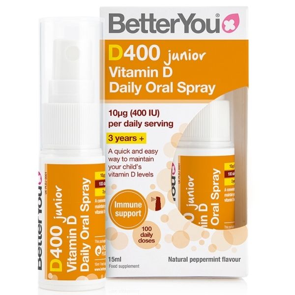 DLux D400 Junior Vitamin D Spray 400iu 15ml