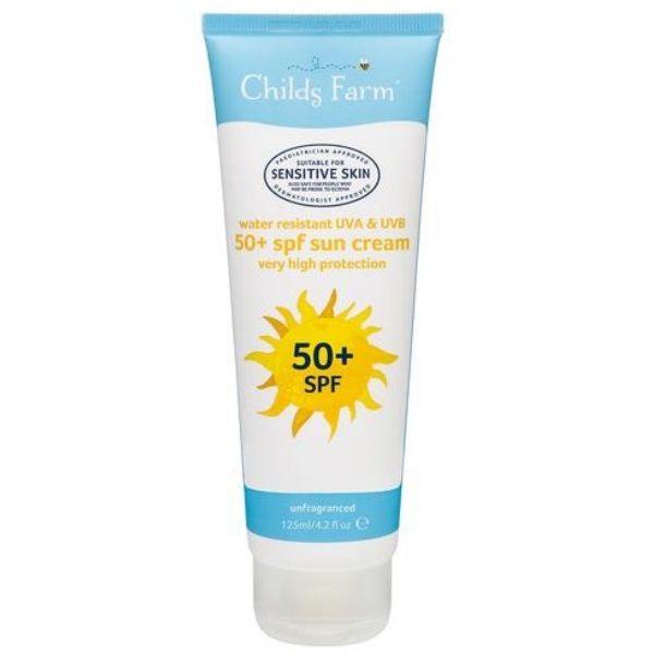 50+ SPF Sun Cream Unfragranced - 125ml