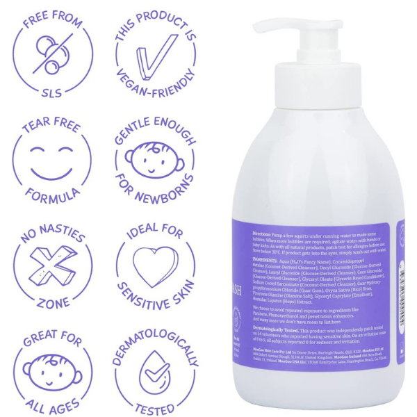 Natural 2-in-1 Bubbly Wash 500ml