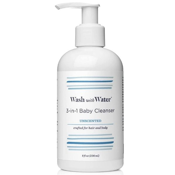 3-in-1 Baby Cleanser, Shampoo & Bubble Bath Fragrance Free 236ml